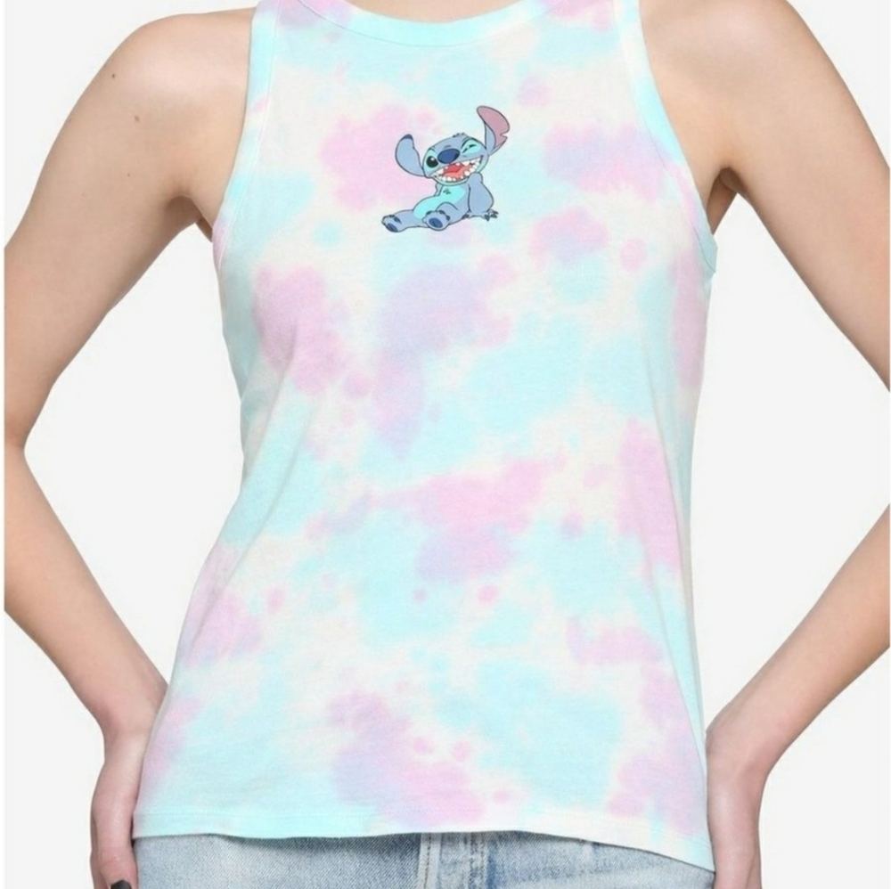 Disney Lilo & Stitch Tie-Dye Tank Top L